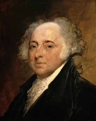 Portrait of John Adams by Gilbert Stuart